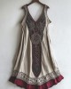 Viking Age Vintage Totem Linen Tank Dress Viking Age Vintage Totem Linen Tank Dress