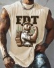 Men's Retro Support National Parks Fdt Resist Bear Print Sleeveless Tank Top Men's Retro Support National Parks Fdt Resist Bear Print Sleeveless Tank Top