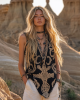 Women's Viking Tribal With Celtic Knot Pattern Art Linen Sleeveless Top Women's Viking Tribal With Celtic Knot Pattern Art Linen Sleeveless Top