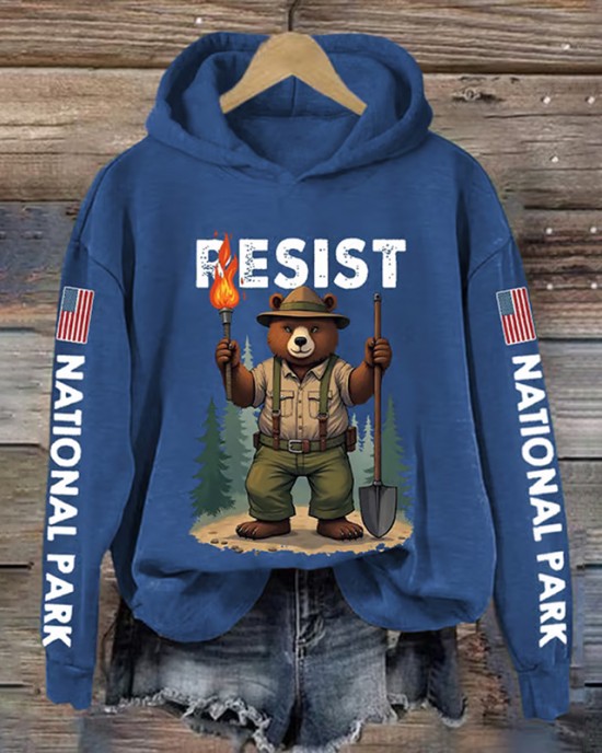 Women's Protect Our National Parks Printed Sweatshirt