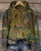 Vintage Animals Printed Casual Sweatshirt Vintage Animals Printed Casual Sweatshirt