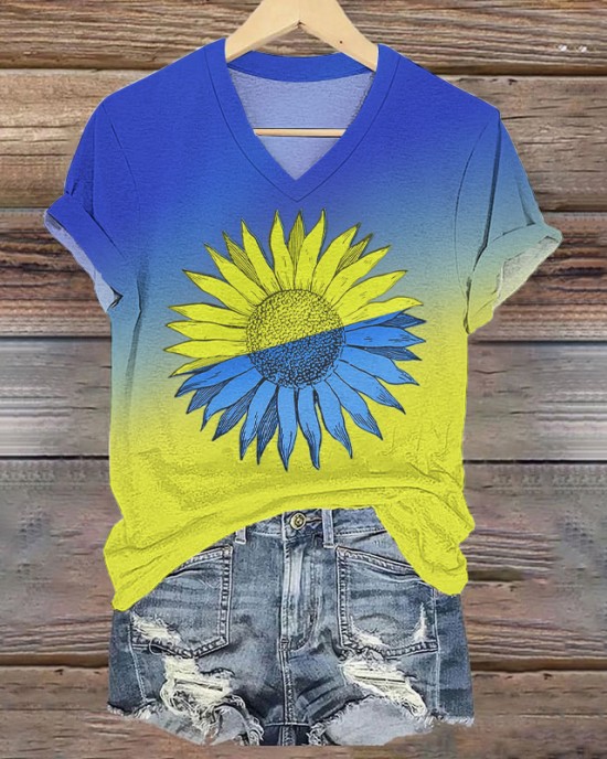 We Hope Free Forever Stop Ukr War Print T-shirt We Hope Free Forever Stop Ukr War Print T-shirt