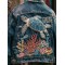Foxtrot Data Tango Gulf Of Mexico Turtle Coral Embroidered Denim Jacket