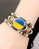 Friendship With Ukrainian Stand With Ukraine Bracelet Friendship With Ukrainian Stand With Ukraine Bracelet