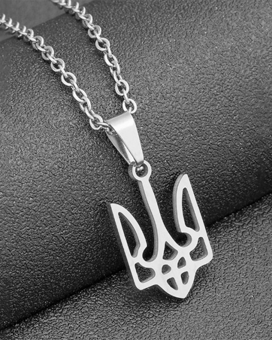 Friendship With Ukrainian Stand With Ukraine Necklace Friendship With Ukrainian Stand With Ukraine Necklace