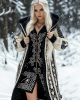 Women's Viking Rune Jacquard Celtic Style Knitted Sweater Cardigan Women's Viking Rune Jacquard Celtic Style Knitted Sweater Cardigan
