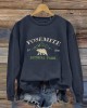 Yosemite National Park Embroidered Cozy Sweatshirt Yosemite National Park Embroidered Cozy Sweatshirt