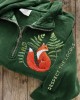 Respect The Locals Fox Fern Embroidered Zip Up Sweatshirt Respect The Locals Fox Fern Embroidered Zip Up Sweatshirt