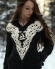 Women's Viking Rune Knit Jacquard Warm V-neck Sweater