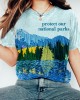 Protect Our National Park Embroidered Vintage T Shirt Protect Our National Park Embroidered Vintage T Shirt