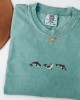 Whale Embroidered Short Sleeve T-shirt Whale Embroidered Short Sleeve T-shirt