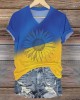 We Hope Free Forever Stop Ukr War Print T-shirt We Hope Free Forever Stop Ukr War Print T-shirt
