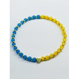 Ukrainian Inspired Bracelet