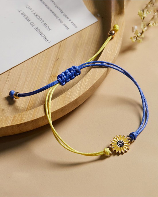 Friendship With Ukrainian Stand With Ukraine Bracelet Friendship With Ukrainian Stand With Ukraine Bracelet