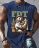 Men's Retro Support National Parks Fdt Resist Bear Print Sleeveless Tank Top Men's Retro Support National Parks Fdt Resist Bear Print Sleeveless Tank Top