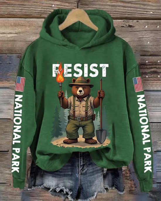 Women's Protect Our National Parks Printed Sweatshirt