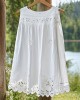 Women's Lace Floral Sleeveless Linen Top Women's Lace Floral Sleeveless Linen Top