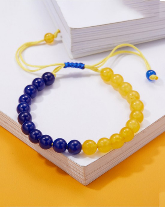 Friendship With Ukrainian Stand With Ukraine Bracelet