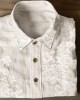 Classy Floral Embroidered Lace Linen Blend Blouse Classy Floral Embroidered Lace Linen Blend Blouse