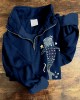 Whale Shark Embroidered Zip Up Comfy Sweatshirt Whale Shark Embroidered Zip Up Comfy Sweatshirt