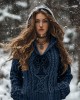 Women's Viking Tribal Runes Life Of Tree Chunky Knit Hooded Sweater Women's Viking Tribal Runes Life Of Tree Chunky Knit Hooded Sweater