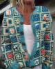 Sea Life Marine Crochet Cozy Knit Cardigan Sea Life Marine Crochet Cozy Knit Cardigan