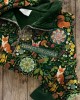Respect The Locals Embroidered Animals Floral Zip Up Sweatshirt Respect The Locals Embroidered Animals Floral Zip Up Sweatshirt