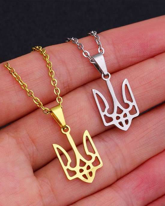 Friendship With Ukrainian Stand With Ukraine Necklace Friendship With Ukrainian Stand With Ukraine Necklace