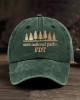 Retro Save National Parks Fdt Printed Baseball Cap Retro Save National Parks Fdt Printed Baseball Cap