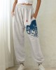 Octopus Japanese Lino Art Cozy Sweatpants Octopus Japanese Lino Art Cozy Sweatpants
