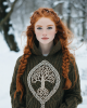 Vintage Viking Tribal Tree Of Life Jacquard Celtic Knit Hooded Sweater Vintage Viking Tribal Tree Of Life Jacquard Celtic Knit Hooded Sweater