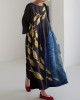 Women's Ocean Fish Schools Linen Blend Maxi Dress Women's Ocean Fish Schools Linen Blend Maxi Dress