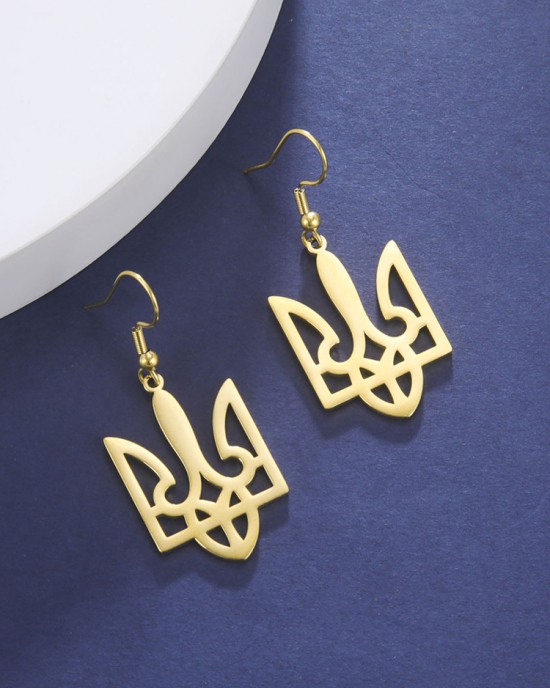 Ukrainian Stainless Steel Earrings Ukrainian Stainless Steel Earrings