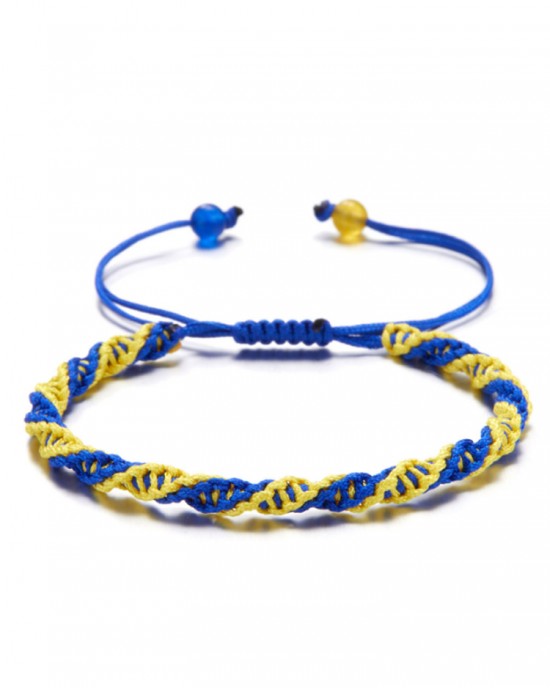 Friendship With Ukrainian Stand With Ukraine Bracelet