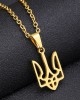 Friendship With Ukrainian Stand With Ukraine Necklace Friendship With Ukrainian Stand With Ukraine Necklace