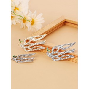 Ukrainian Peace Dove Alloy Brooch