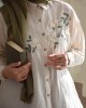 Women's Retro Floral Embroidery Art Casual Shirt Women's Retro Floral Embroidery Art Casual Shirt