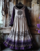 Women's Vintage Tribal Viking Tree Of Life Lace Panel Dress Women's Vintage Tribal Viking Tree Of Life Lace Panel Dress