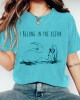 I Belong To The Ocean Mermaid Print Women's T-shirt I Belong To The Ocean Mermaid Print Women's T-shirt
