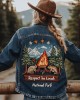Respect The Locals Squirrel Embroidery Women's Denim Jacket