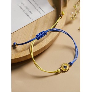 Friendship With Ukrainian Stand With Ukraine Bracelet