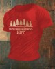 Men's Retro Save National Parks Fdt Printed Casual Crew Neck T-shirt
