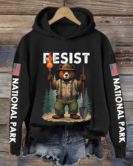 Women's Protect Our National Parks Printed Sweatshirt
