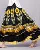 Hope Peace Forever Ukraine Inspired Pattern Flowy Wide Skirt Hope Peace Forever Ukraine Inspired Pattern Flowy Wide Skirt