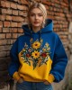 Ukraine Floral Embroidered Casual Hoodie Ukraine Floral Embroidered Casual Hoodie