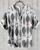 Vintage Fish Japanese Art Linen Blend Cozy Shirt