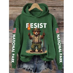 Women's Protect Our National Parks Printed Sweatshirt