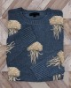 Jellyfish Pearls Beaded Embroidered Cozy Knit Sweater Jellyfish Pearls Beaded Embroidered Cozy Knit Sweater