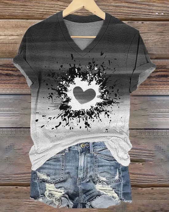 We Hope Free Forever Peace In Heart Stop Ukr War Print T-shirt We Hope Free Forever Peace In Heart Stop Ukr War Print T-shirt