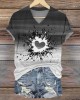 We Hope Free Forever Peace In Heart Stop Ukr War Print T-shirt We Hope Free Forever Peace In Heart Stop Ukr War Print T-shirt